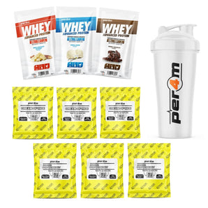 Per4m Starter Bundle | Shaker + Protein + Pre + COR