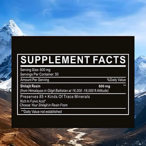 Himalayan Shilajit Resin | 30g | Pure Extract