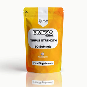 Omega Fish Oil | Triple Strength | 90 Softgels